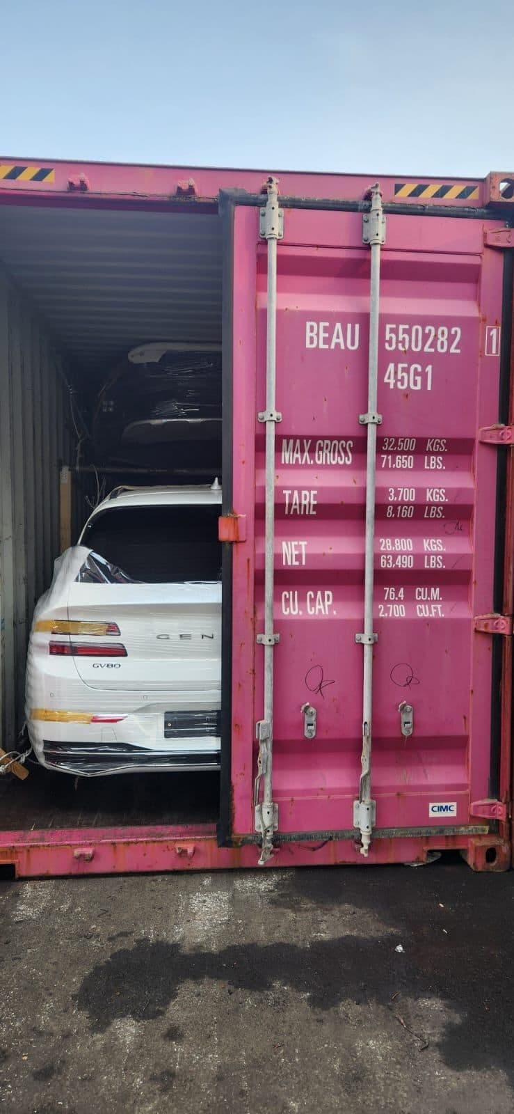 Carify Korea car delivery photo